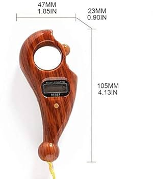 Tally Counting Machine β Manual Finger Rotating Digital Counter