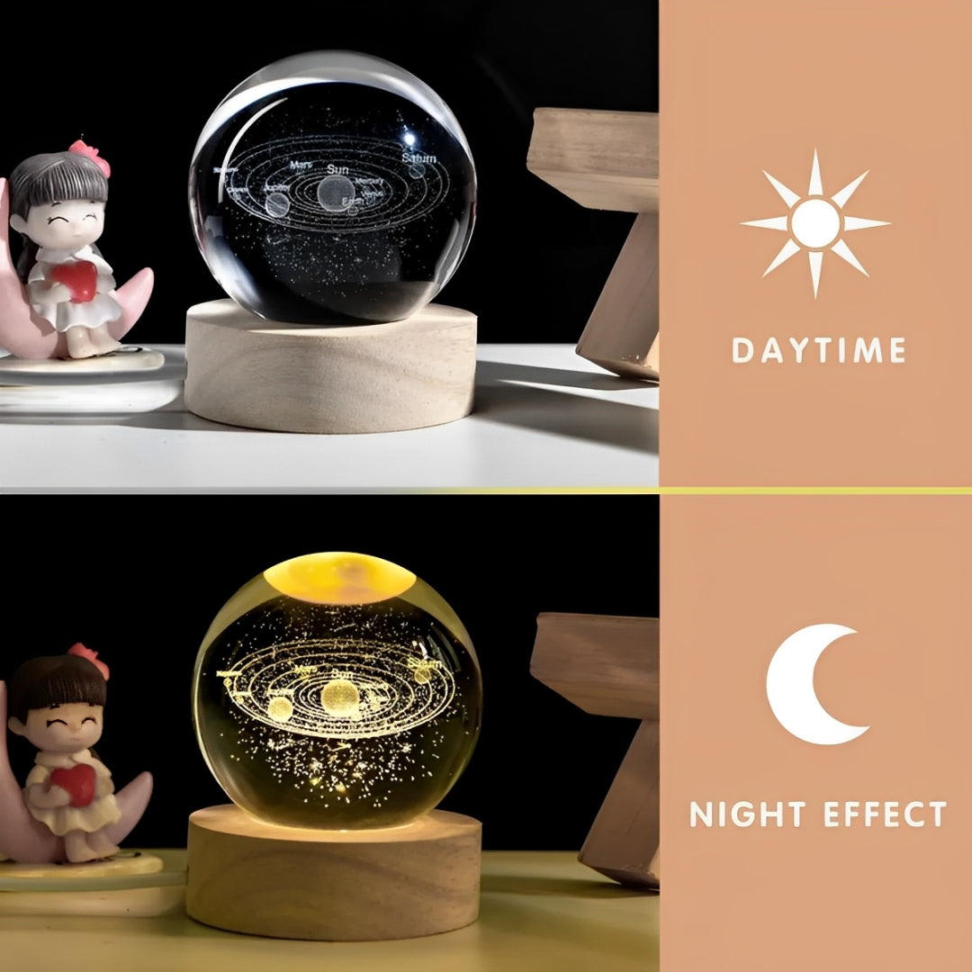 3D Crystal Lamp Ball