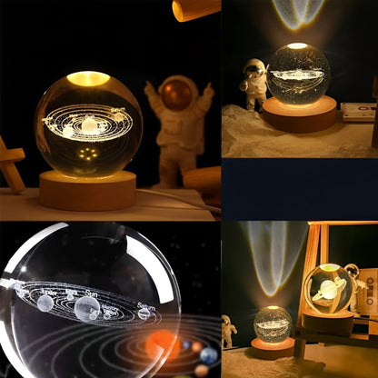 3D Crystal Lamp Ball