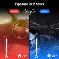 Car Sun Shade Windshield Cover | Umbrella Windshield Sun Shade for Car Front Window | Sun Protection & Heat Insulation Foldable Sun Shade | Full Cover Sun Shade for Most Vehicles GenzVybs
