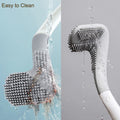 Toilet Cleaning Brush Golf Brush, Hockey Toilet Brush, Toilet Brush for Western and Indian Toilet, Bathroom Brush for Toilet Cleaner for Home Kitchen Accessories Items New GenzVybs