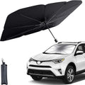 Car Sun Shade Windshield Cover | Umbrella Windshield Sun Shade for Car Front Window | Sun Protection & Heat Insulation Foldable Sun Shade | Full Cover Sun Shade for Most Vehicles GenzVybs