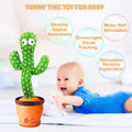 Storio Rechargeable Toys Talking Cactus Baby Toys for Kids Dancing Cactus Toys Can Sing Wriggle & Singing Recording Repeat What You Say Funny Education Toys for Children Playing Home Decor for Kids GenzVybs
