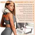 Neck Electric Massager U-Shaped with Vibration for Neck Pain Relief, Cervical, Memory Foam GenzVybs